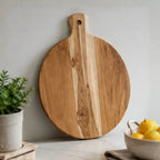 KEEKAR Wooden Cutting Board (Brown Dishwasher Safe)