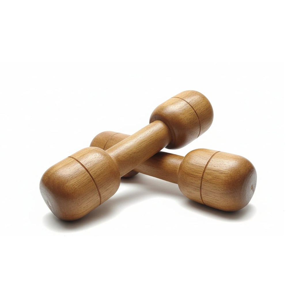 WOODEN DUMBLES