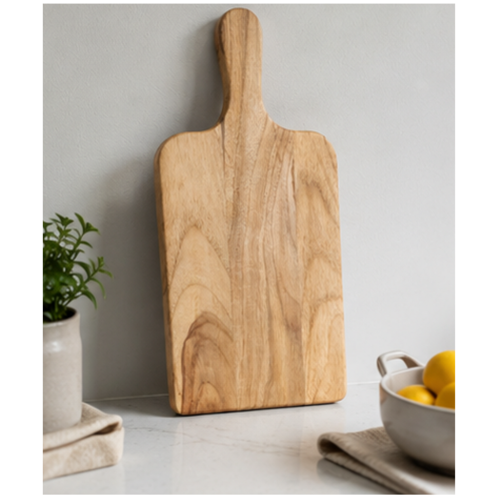 KEEKAR Wooden Cutting Board (Brown Dishwasher Safe)